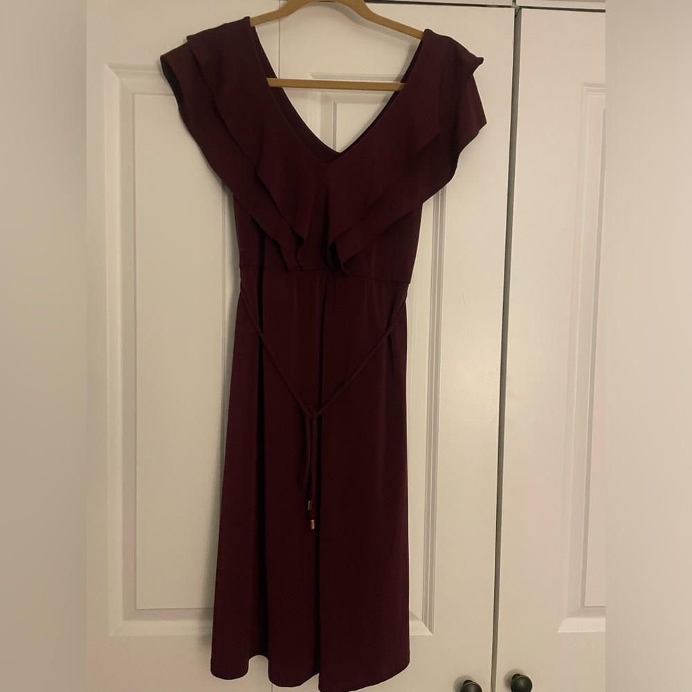 Jessica Simpson Maternity Dress - Maroon Size Small